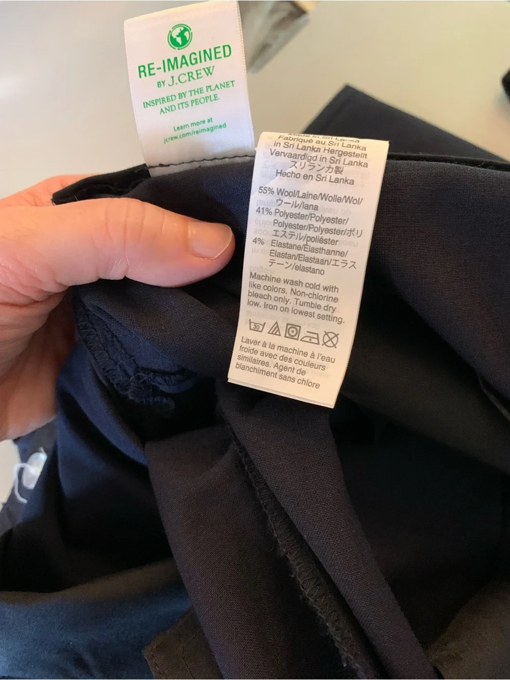 J. Crew Thompson Tapered Trouser